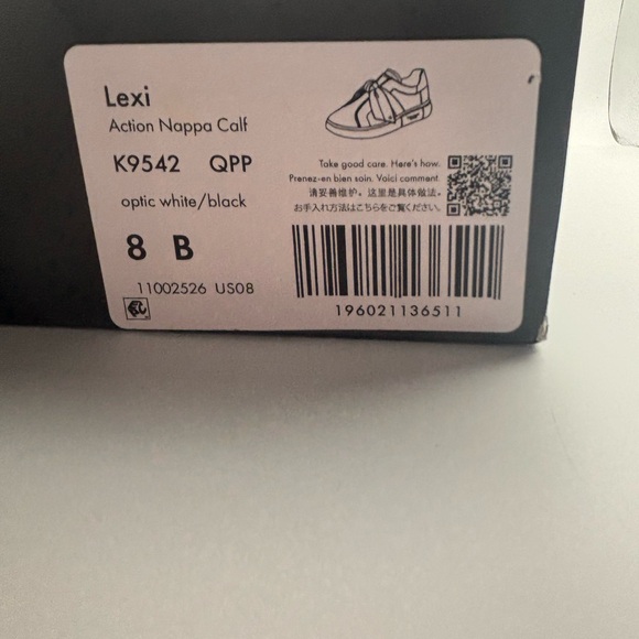 Kate Spade Women White Sneakers with Black Bow - Picture 13 of 13